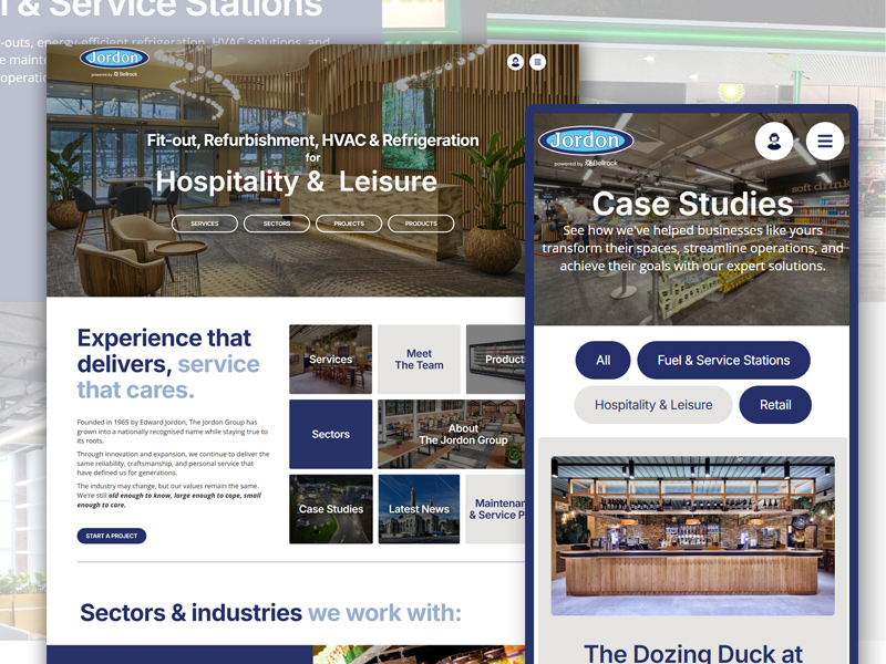 The Jordon Group - Website Design